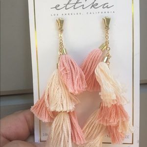 Ettika Tassle Earrings New
